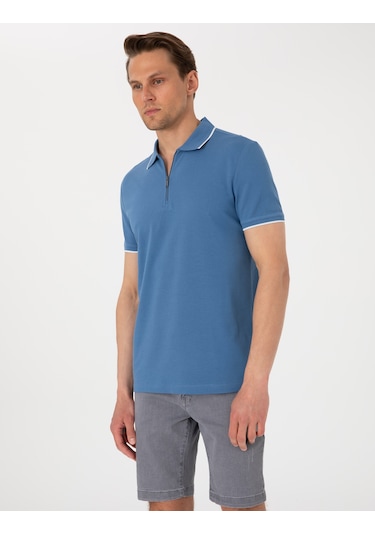 Pierre Cardin Erkek Koyu Mavi Tişört 50307516-vr032 Koyu Mavi