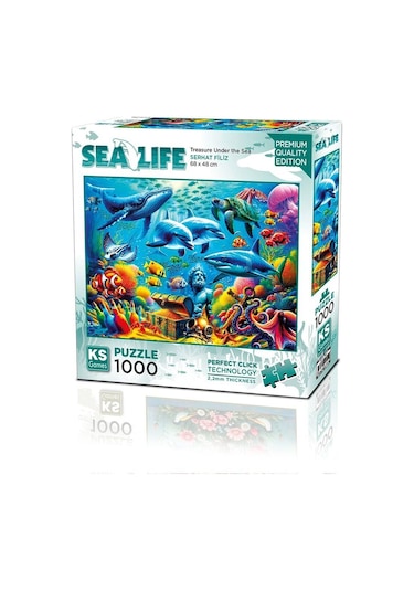 20825 Puzzle 1000 Treasure Under The Sea
