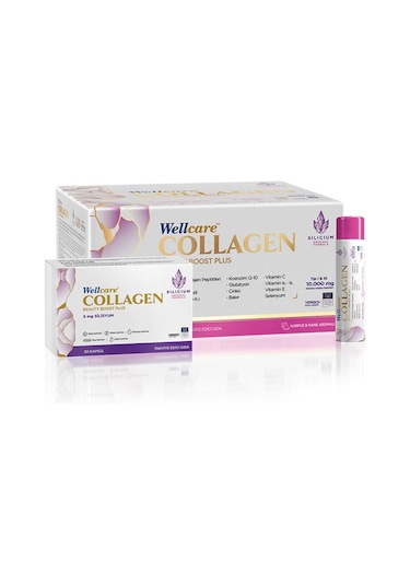 Wellcare Collagen Beauty Boost Plus Karpuz & Nane Aromalı 30 x 40 ML