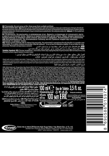 Privacy Gold Sensation Erkek Parfüm Şeffaf Şişe EDT 100 ML