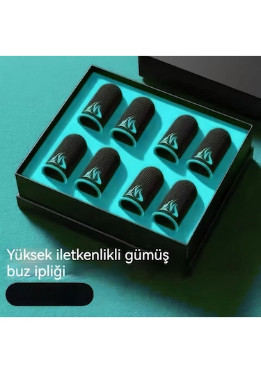 El Oyunu Ter Geçirmez Tavuk Parmak Seti Ve Barış Elit Ses Oyun Parmak Seti 10'luk Paket