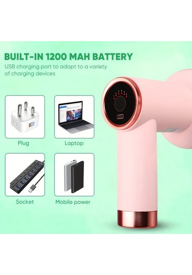 Pembe Unisex Elektrikli Masaj Aleti, Masaj Başlığı, Çoklu Değiştirilebilir Başlıklar, Tam Vücut Masaj Aleti, Çok Fonksiyonlu El Tipi Elektrikli Masaj Aleti, Usb Şarj, Noel Hediyesi Pembe Pembe Unisex Elektrikli Masaj Aleti, Masaj Başlığı, Çoklu Değiştirilebilir Başlıklar, Tam Vücut Masaj Aleti, Çok Fonksiyonlu El Tipi Elektrikli Masaj Aleti, Usb Şarj, Noel Hediyesi Pembe