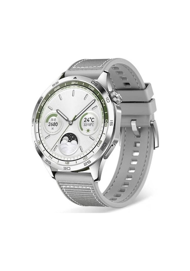 Gear S3 Uyumlu Mxsp- Krd-102 22mm Silikon Kordon-yeşil