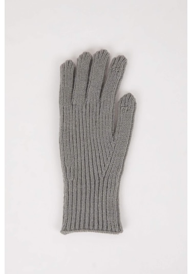 DeFacto 	Kadın Fonksiyonel Triko Eldiven C6839AX24WNGR100