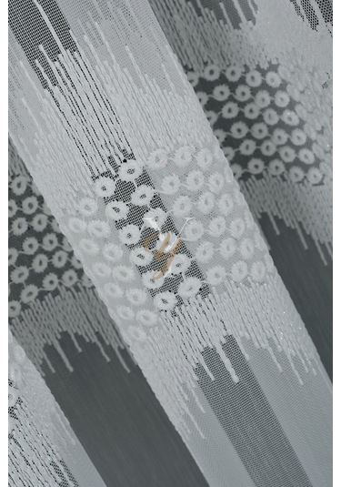 8p9442 - 12p9442 Tül Perde V-fikse Ekru