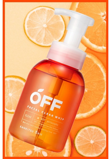 Cosmetex Roland Kankitsu Ohji Off Narenciye Özlü Yüz Temizleme Köpüğü