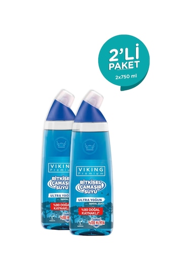 Viking Premium Çamaşır Suyu Sandal Ağacı 2 x 750 ML