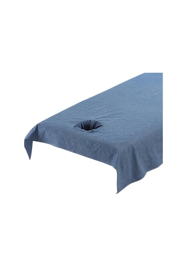 Ganzhoushop Yıkanabilir Suntek Pamuk Masaj Masası Koyu Mavi Akupunktur Matı