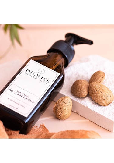 Oilwise Soğuk Sıkım Tatlı Badem Yağı 100 ML