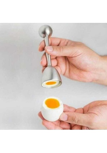 Fastbuy Mutfak Aletleri Paslanmaz Çelik Yumurta Makası Açacağı, 4.5x14.5cm Boyut, Ev İçin Uygun Yumuşak Tasarım Diğer Modelle Diğer