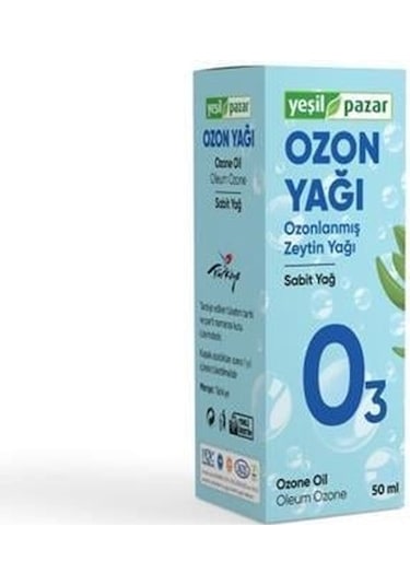 Yeşil Pazar Ozonlanmış Zeytin Yağı 50 ML
