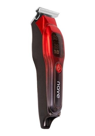 Nave Bq-02 T Bıçaklı Şarjlı Tıraş Makinesi Led Ekranlı, Profesyonel Sakal & Saç Kesim 1 - 2 Saat
