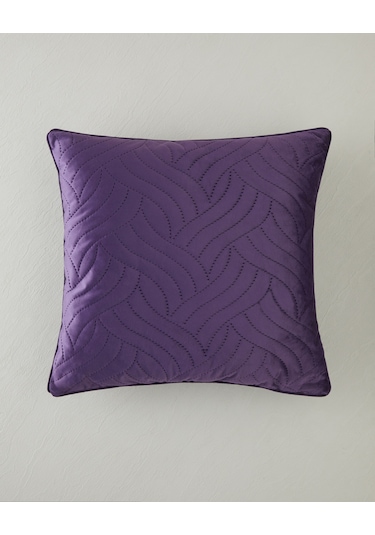 English Home Spiral Kırlent 45x45 Cm Mor Mor