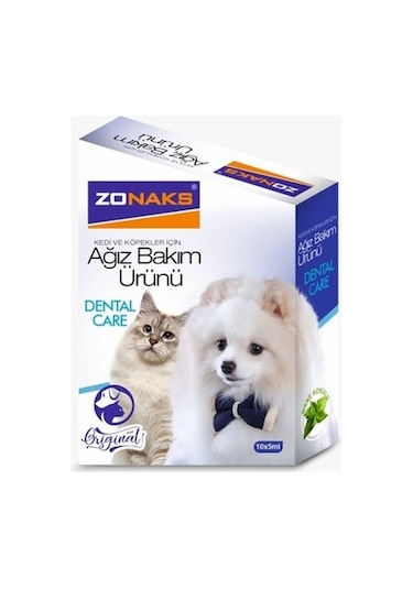 Zonaks Kedi ve Köpekler İçin Ağız Bakım Ürünü 10 x 5 ML