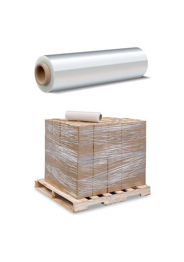 Palet Streç Film 23 Mikron 50 Cm X 300 Metre 3.45 Kg 1 Adet