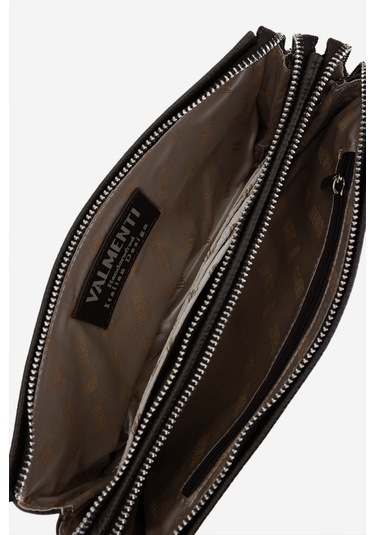 Valmenti Erkek Hakiki Deri Kahverengi El Çantası 147 892 Erk Cnt Y25 Kahve Fltr Kahverengi