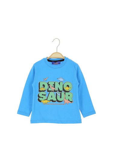 Crassi Erkek Çocuk Sweatshirt Yazılı Gök Mavi