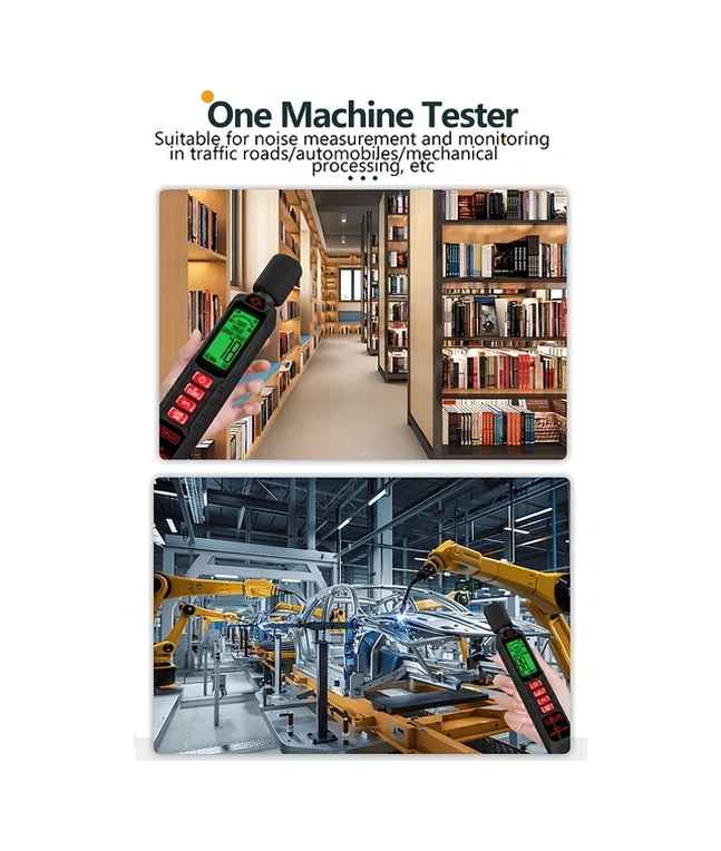 Willowhaven Zl81a Kompakt Dijital Ses Ölçer 30-130db Profesyonel Müzisyen Ses Seviyesi Ölçüm Cihazı