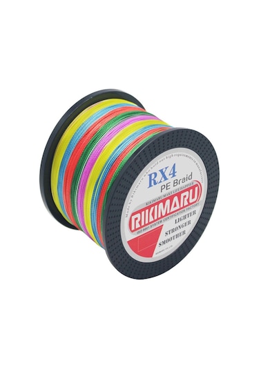 Rikimaru 0.12 Mm 4 Kat, 150 Metre,multicolour,ip,örgü,ipek Misina