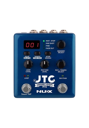 Nux Ndl-5 Jtc Drum & Loop Pro Dual Switch Looper Pedalı