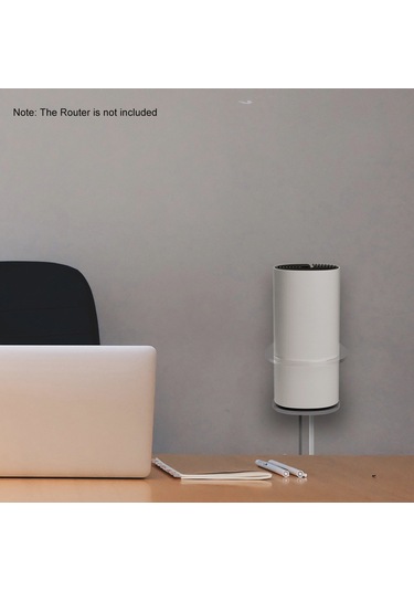Hombey Tp-link Deco M4/s4/p9 İçin Şeffaf Duvar Tutucu - Sinyal Geliştirici Ve Güvenli Konumlandırıcı 1 Adet Beyaz