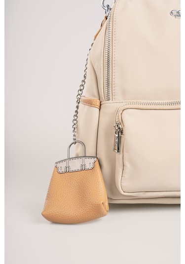 Ççs Kadın Sırt Çantası Ccs18027 Bej Bej