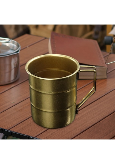 Suntek Paslanmaz Çelik Kamp Kupa İçecek Kupası Sırt