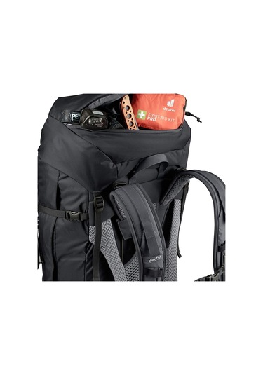 Deuter Futura Air Trek 60+10 Litre Sırt Çantası Black-graphite 001