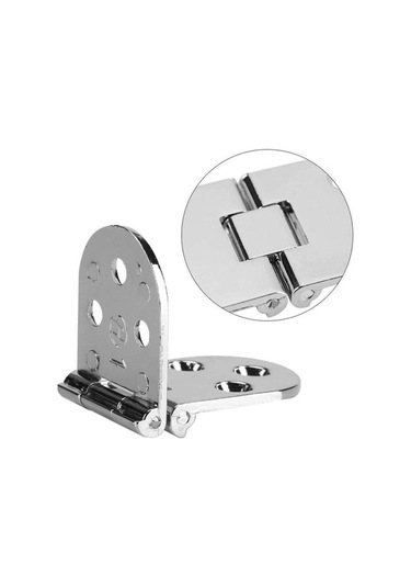 Ebitda Suntek 4 Adet Paslanmaz Metal Menteşeler, 180 Derece Menteşeler