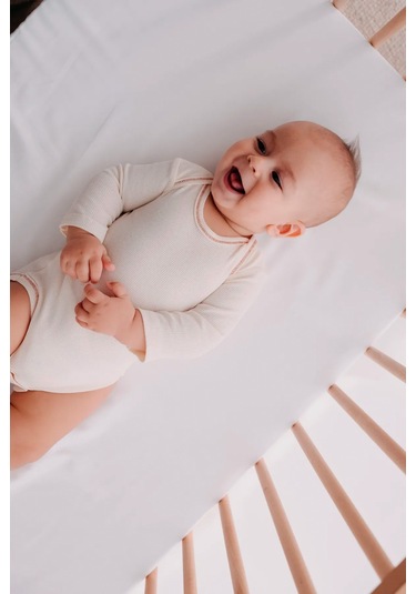 Lilabio %100 Organik Pamuk 3'lü Uzun Kollu Bebek Body Seti Çok Renkli