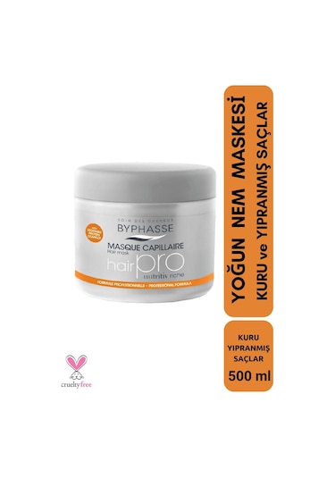 Byphasse Hair Pro Yoğun Nem Maskesi 500 ML