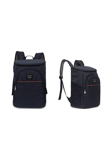 Symbee Trolis Mavi Isı Yalıtımlı Piknik Çantası - Su Geçirmez Oxford Kumaşı, Çift Askılı, Soğuk Saklama, Dış Mekan Kullanıma Uygun Lh044 Çok Renkli