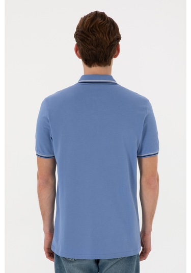 U.s. Polo Assn. Erkek Koyu Mavi Tişört Basic 50306011-vr032 Koyu Mavi