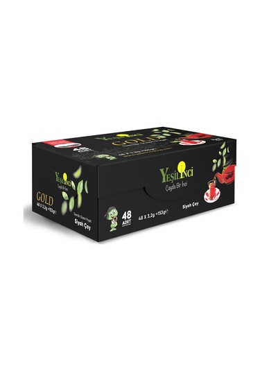 Yeşil İnci Gold Demlik Süzen Poşet Çay 16 x 153 G