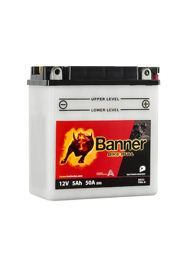 Banner 12 V 5 Ah Motor Aküsü Bb5l-b - Yb5l-b