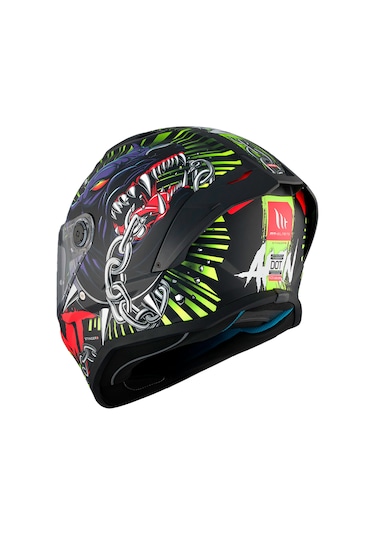 Mt Kask Stinger 2 Akın A3 Mat Kırmızı - Siyah