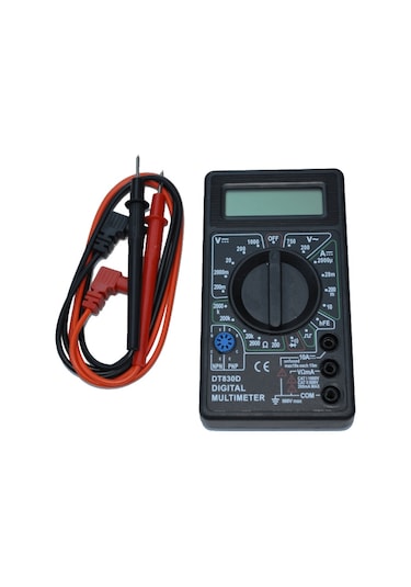 DT830D Dijital Ölçü Aleti Multimetre Avometre