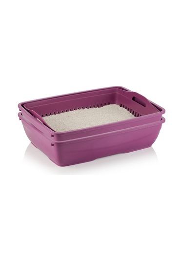 Süzgeçli Açık Kedi Tuvaleti