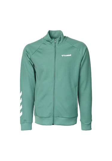 Hummel 921133-6110 Falconzo Zip Erkek Spor Ceket Yeşil
