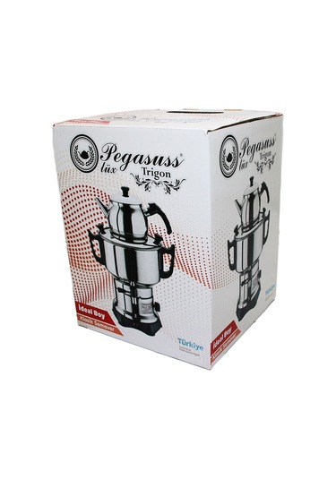 Pegasus Lüx Trigon Elektrikli Çelik Semaver 4.5 L