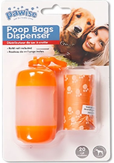 Pawise Kaka Torbası Turuncu 2 Rulo