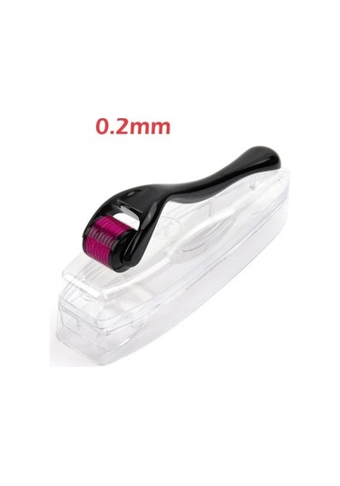 0.2mm Gül Kırmızı Drs 540 Derma Rulo 0.2/0.25/0.3mm Titanyum Mikro Iğneleme Rulosu Cilt Bakımı Terapisi Için Saç Büyüme Mikro Iğne Rulo Ev Kullanımı M0pkjı Çok Renkli