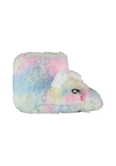 Civil Girls Kız Çocuk Panduf 19-24 Numara Gökkuşağı Gökkuşağı Çok Renkli