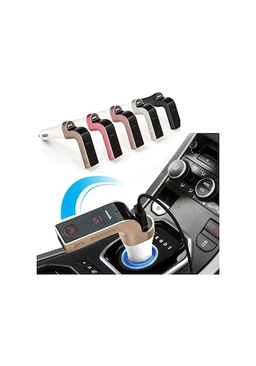 Araç Şarj Cihazı Mp3 Çalar Fm Eller Serbest Aramalar Müzik Çalar