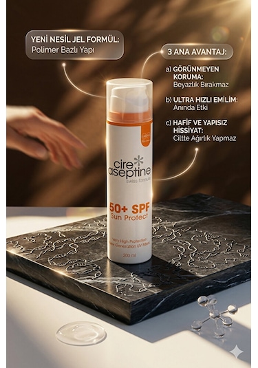Airless Günes Koruyucu Vücut Spf 50+ Sun Protect 200 Ml