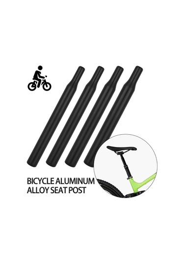 Dayanıklı Metal Alaşım Bisiklet Destek Gidonu Bisiklet Sele Borusu Bisiklet Sele Borusu 28.6mm