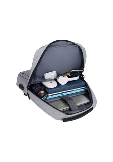 Fastbuy 15,6 Farklı Renkli Dizüstü Bilgisayar Sırt Çantası Siyah