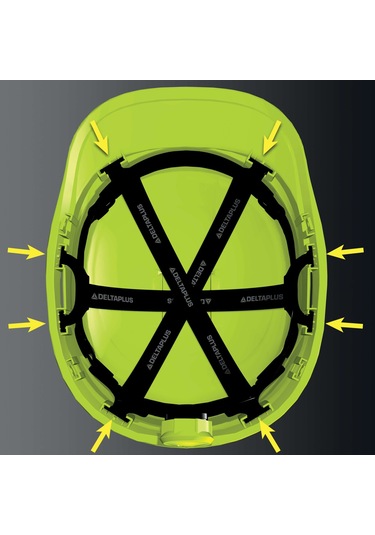 Delta Plus Dıamond 6 Wınd Ayarlanabilir Baret Beyaz