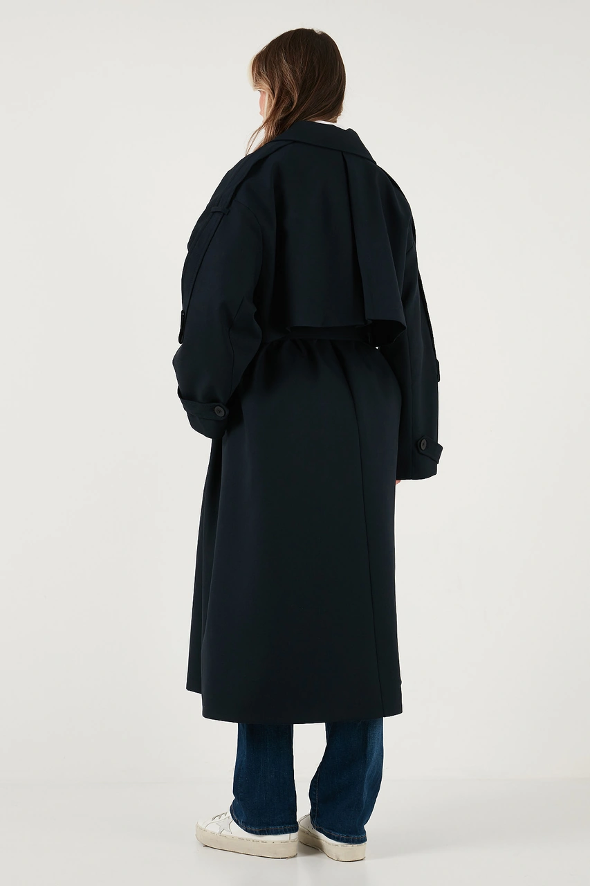 Lela Bayan Trençkot 6839476 Lacivert Lacivert
