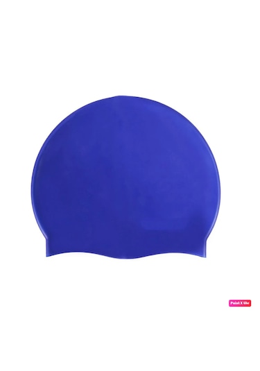 Avessa 3'lü Yetişkin Set Havuz Gözlüğü + Bone + Kulak Burun Tıkac Kırmızı - Mavi